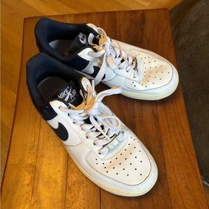 Nike Air Kid’s White and Black Sneakers